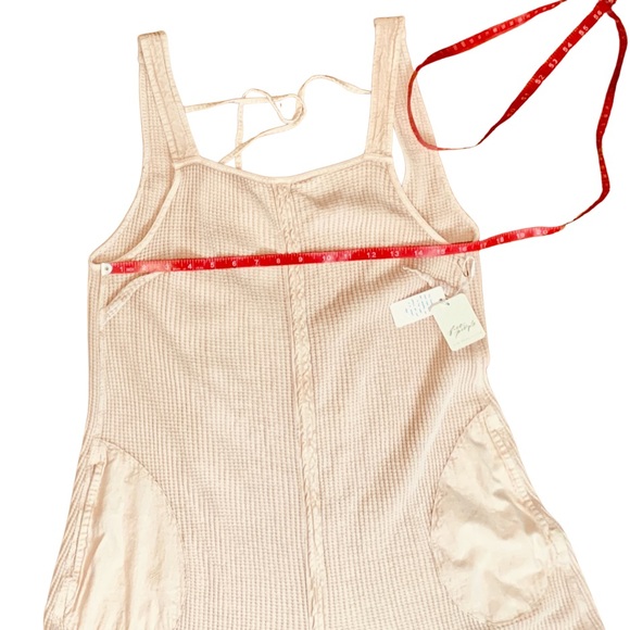 NWT__Free People Tan 100% Cotton Overalls__NWT - Picture 9 of 13